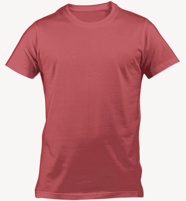 T-shirts med tryckt – Röd